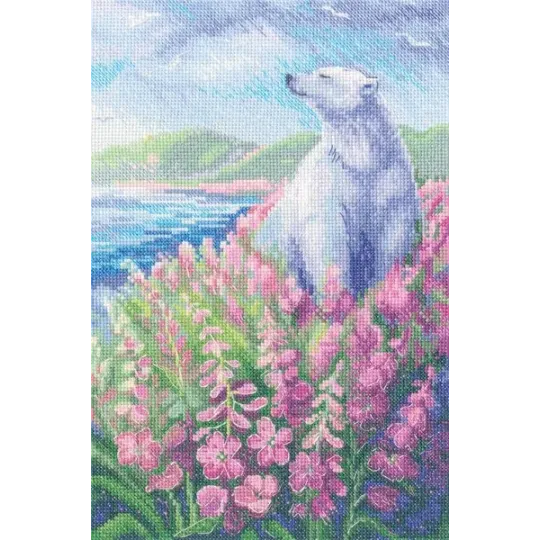 Cross-stitch kit "Arctic summer" M972