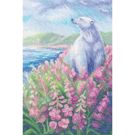 Kit point de croix "Été arctique " RTOM972