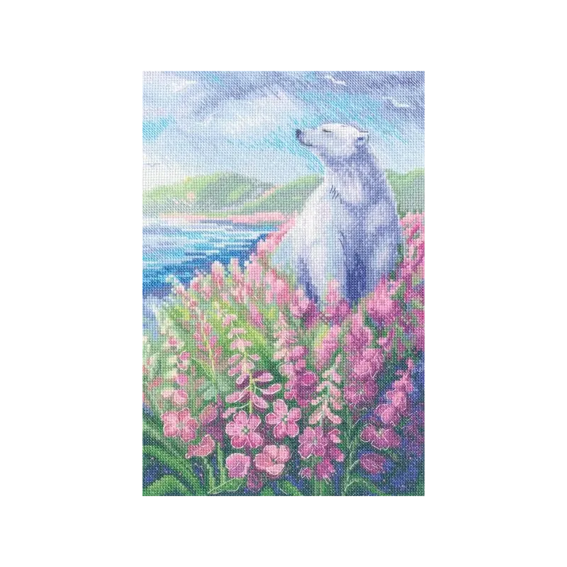 Cross-stitch kit "Arctic summer" M972