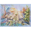 Cross-stitch kit "In the rays of the morning sun" M868