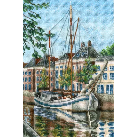 Cross-stitch kit "With the flavour of salt, wind and sun" M852