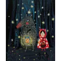 Cross-stitch kit „This is the story of Little Red Riding Hood” M830