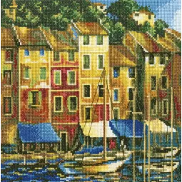 Kryželiu siuvinėjimo rinkinys "Portofino" M387