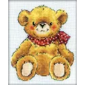 Kreuzstich-Set "Teddybär" H192