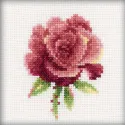 Kreuzstich-Set „Rote Rose“ RTOH168