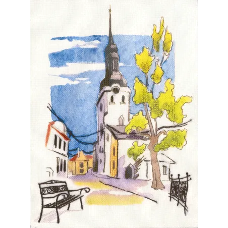 Kryželių siuvinėjimo rinkinys "Paint by Threads" DT-M009