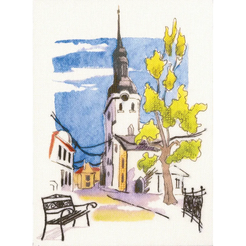 Kryželių siuvinėjimo rinkinys "Paint by Threads" DT-M009