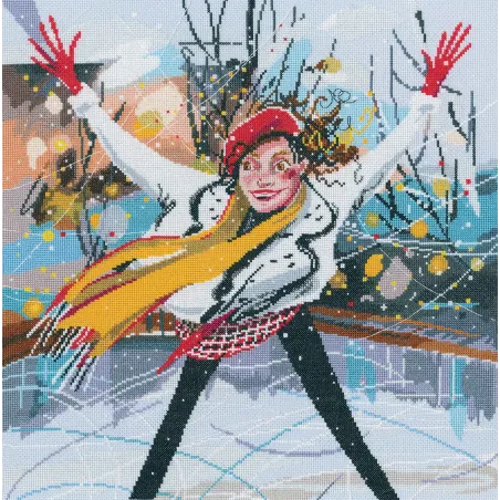 Набор для вышивания крестом „Delight” RTOCU074