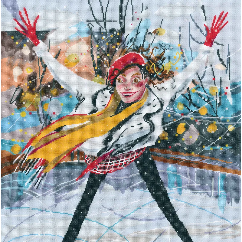 Kit point de croix „Delight” RTOCU074