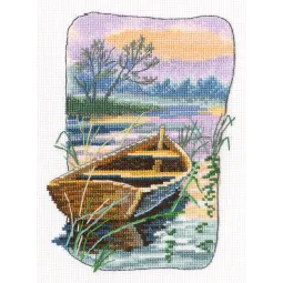 Kit point de croix „Le vieux jardin de grand-mère” RTOC350