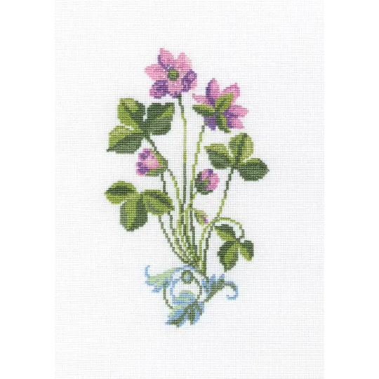 Cross-stitch kit "Trefoil" C262