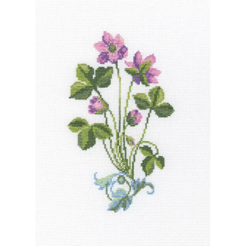Cross-stitch kit "Trefoil" C262