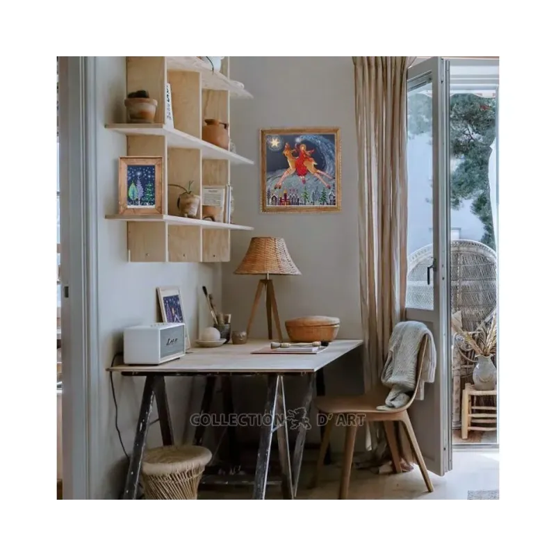 Набор для вышивания крестом с бисером "Звездная метель" RTOM1005