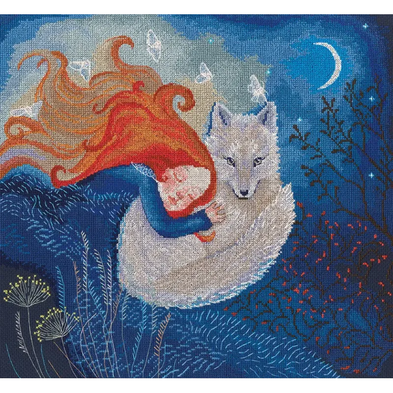 Kreuzstich-Set "Unter der Waldddecke" M790