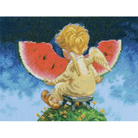 Cross-stitch kit "On the edge of the Earth" M673