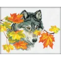 Kreuzstich-Set "Wolf" RTOM111