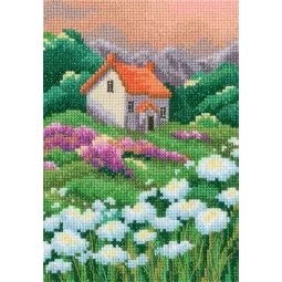 Kit point de croix „Couleurs d'été” RTOC358