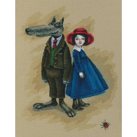 Cross-stitch kit „Fascinating world of theatre” M831