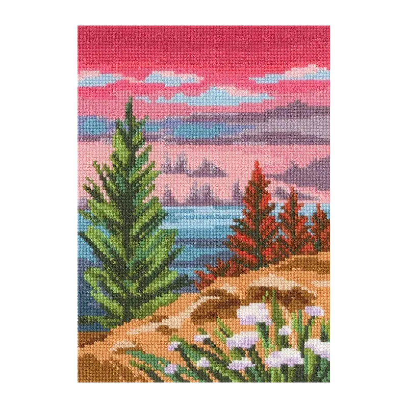 Kit de point de croix „Couleurs d'été” RTOC355