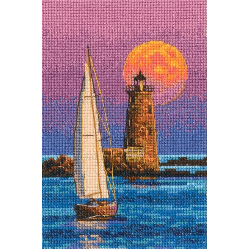 Cross-stitch kit "With the flavour of salt, wind and sun" C338
