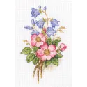Cross-stitch kit "Briar and bluebells" C325