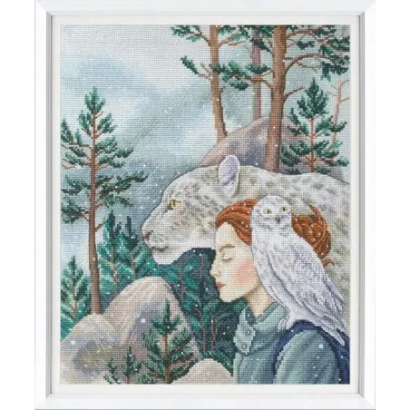 Cross-stitch kit "Three of us" M981