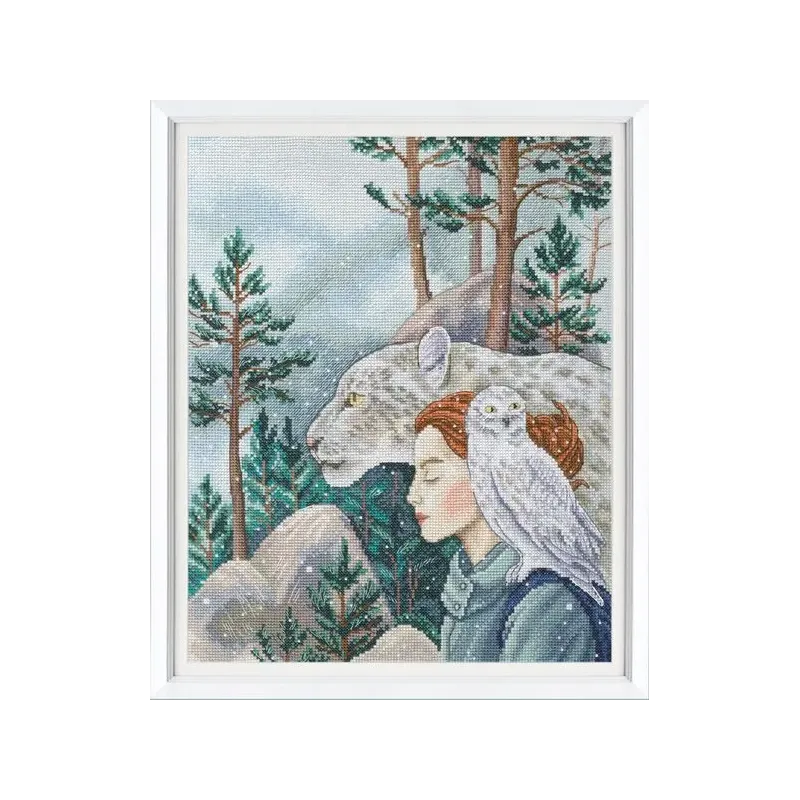 Cross-stitch kit "Three of us" M981