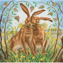 Cross-stitch kit "When spring comes" M943
