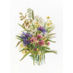 Kit point de croix "Charme des herbes d'été" RTOM883