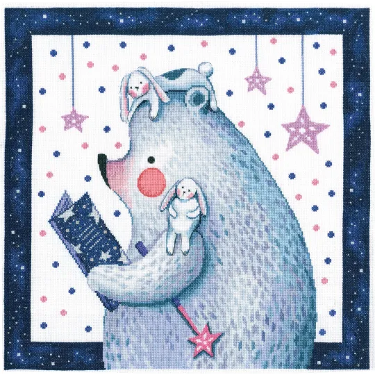 Cross-stitch kit "Read the stars" CU069