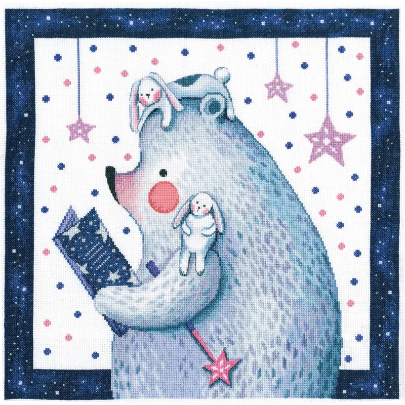 Cross-stitch kit "Read the stars" CU069