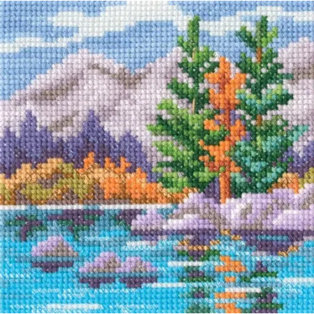 Kit point de croix „Couleurs d'été” RTOC363