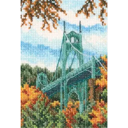 Kreuzstich-Set "St. Johns Bridge" RTOC305