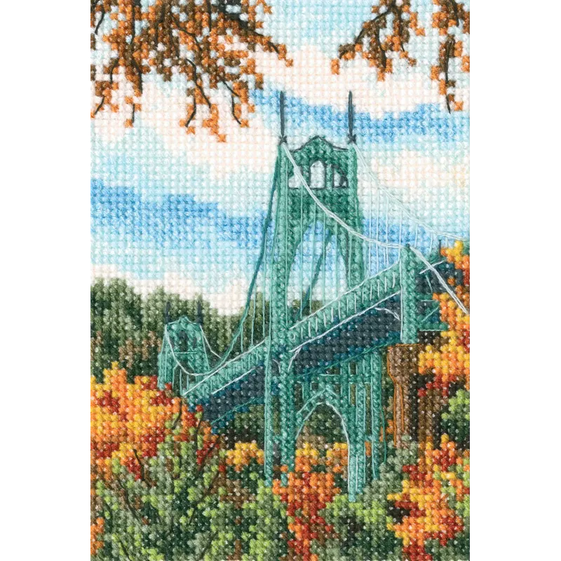 Cross-stitch kit "St. Johns Bridge" C305