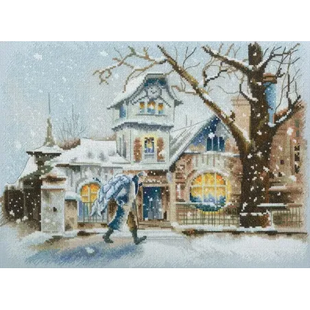 Набор для вышивания крестиком "На дежурстве до ноября" M930