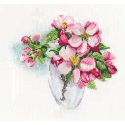 Cross-stitch kit "Bloomy twig" M807