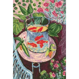 Kit point de croix "Poisson rouge" RTOM412