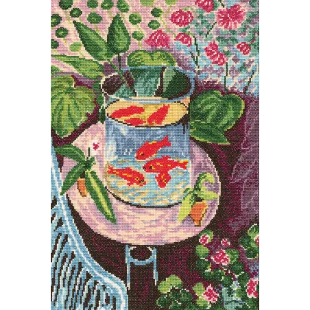 Cross-stitch kit "Red fish" M412