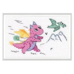 Cross-stitch kit "Chase" H280