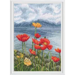 Cross-stitch kit "In the moment" M966