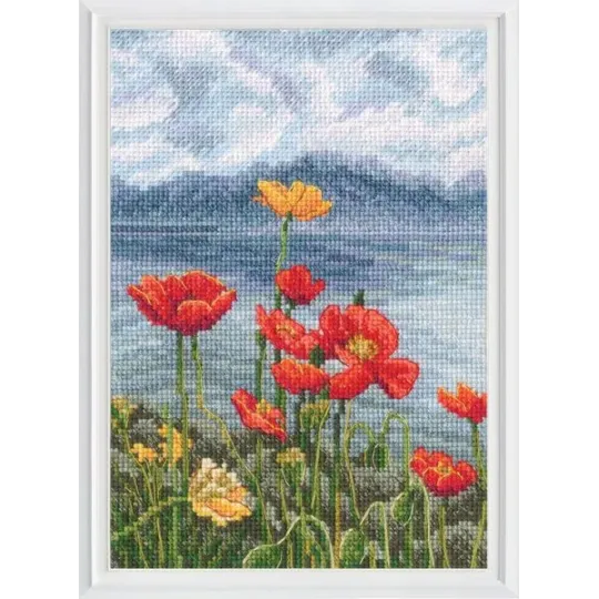 Cross-stitch kit "In the moment" M966