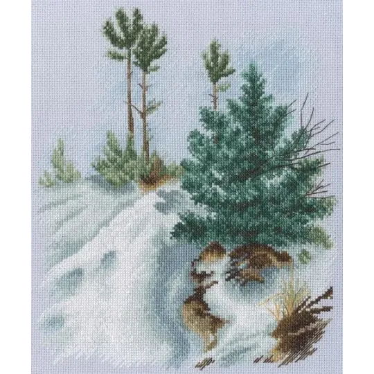 Kit point de croix „Rêve d'hiver” RTOM876