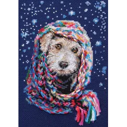 Cross-stitch kit "Warm and soft" M702