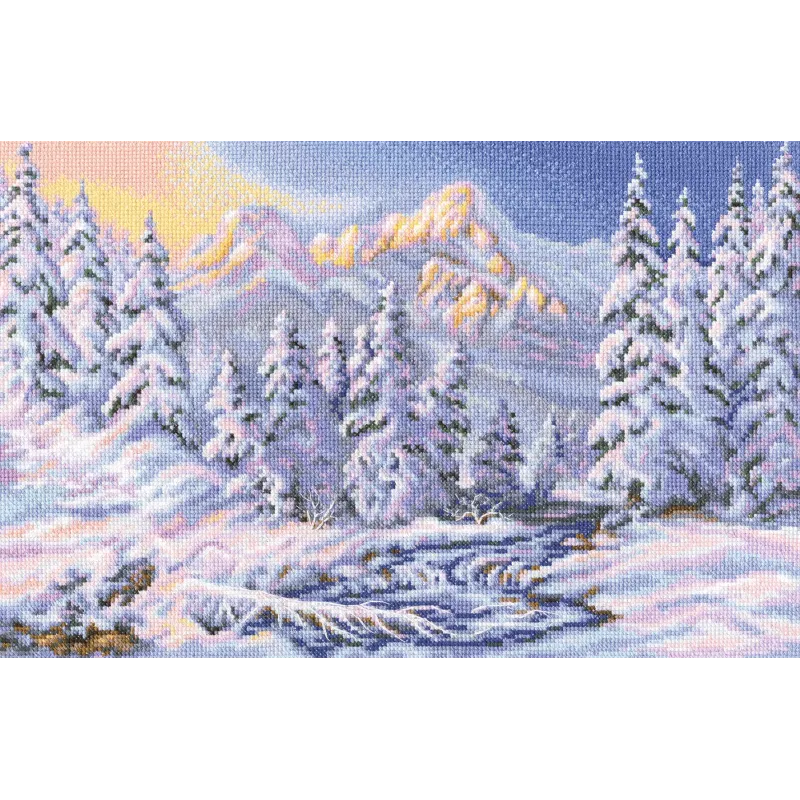 Kreuzstich-Set "Unter einem Winterzauber" M602