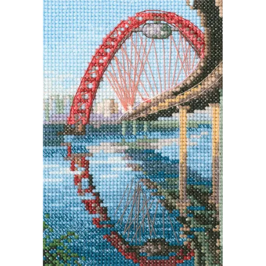 Cross-stitch kit "Picturesque bridge" C310