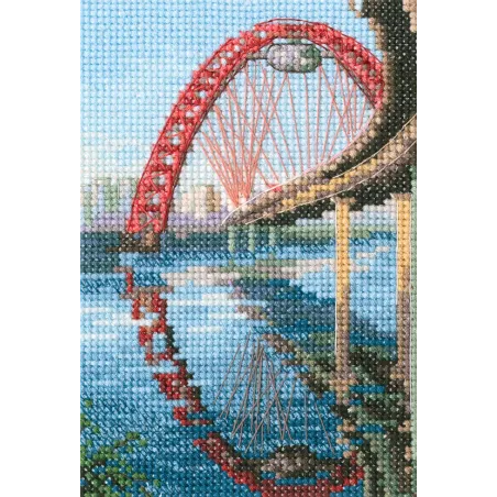 Cross-stitch kit "Picturesque bridge" C310