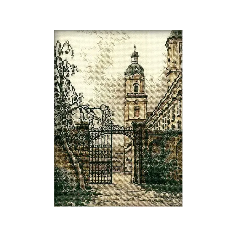 Kreuzstich-Set "Das Tor in der Stadt" RTOR169