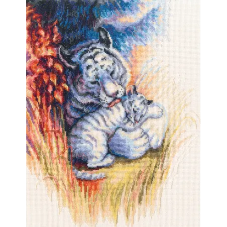 Cross-stitch kit "Once you will grow up and become strong " M892