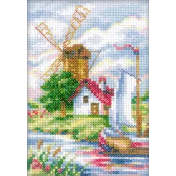 Kryželiu siuvinėjimo rinkinys „Tulip Time“ RTOEH310