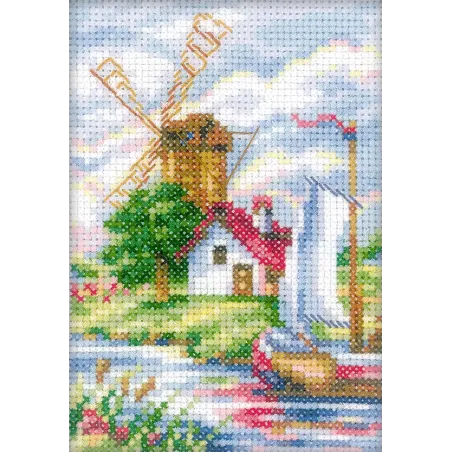 Kit de point de croix "Tulipe" RTOEH310